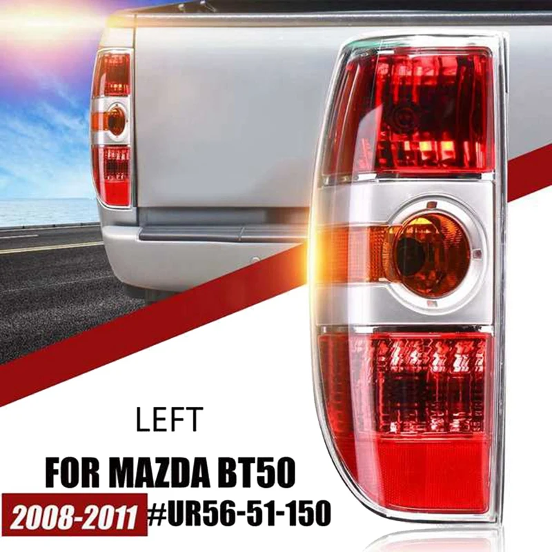 Автомобильный задний фонарь, стоп-сигнал, задний фонарь для Mazda BT50 2007-2011 UR56-51-150 с левой проводкой