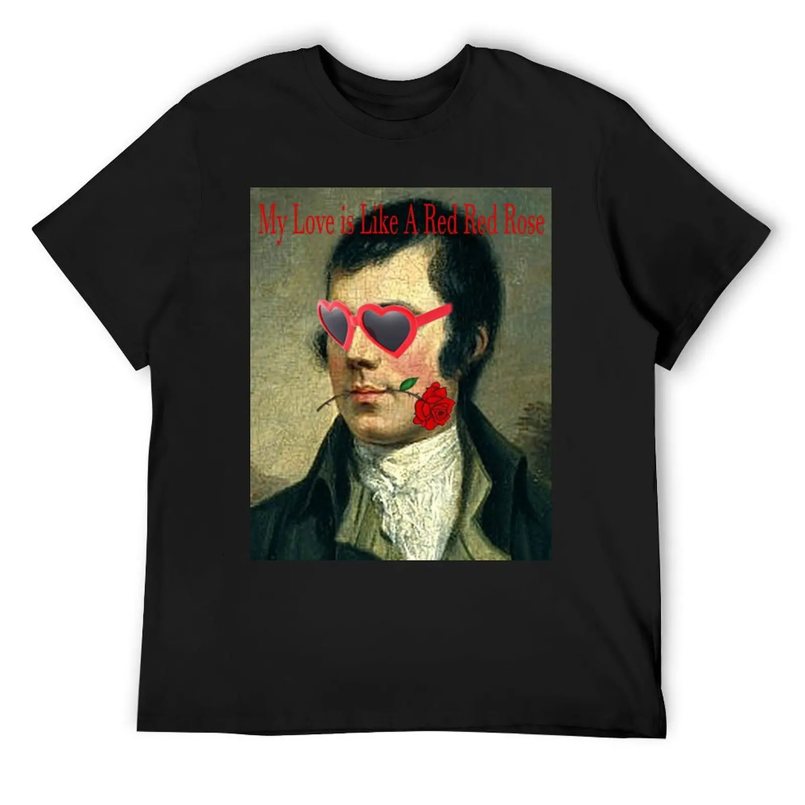Rabbie Burns T-Shirt for a boy valentines clothes Funny t-shirts designer t shirt men