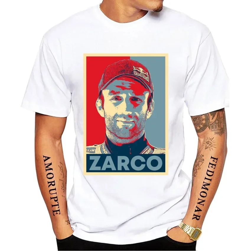 Johann Zarco 5, Франция GP Race Legend, футболка, новая летняя мужская футболка с коротким рукавом в стиле хип-хоп, спортивные повседневные футболки для мальчиков, мужские мотоциклетные белые топы (art.: 3920d0e1b4bcd) - 3920d0e1b4bcd