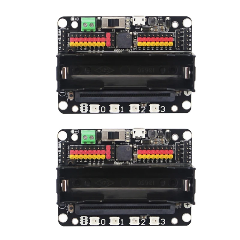 Фонарик Micro: Плата расширения Bit Robotbit V2.0 поддерживает автономное Программирование Makecode для Micro: Плата расширения Bit Robotbit