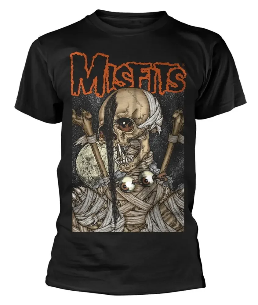 Высококачественный хлопковый рукав Misfits с аниме-принтом вампира для мужчин и женщин