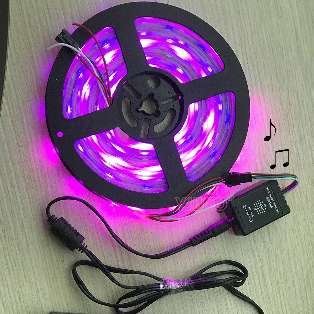 SP106E 9keys светодиодный музыкальный контроллер Φ WS2811 WS2812B 6812 19036803, волшебная фотомагнитная цветная цифровая лента (art.: 3920c71a200bf) - 3920c71a200bf