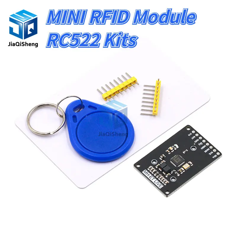 Мини RFID модуль RC522 наборы S50 13,56 МГц 6 см с бирками SPI запись и чтение для arduino uno 2560