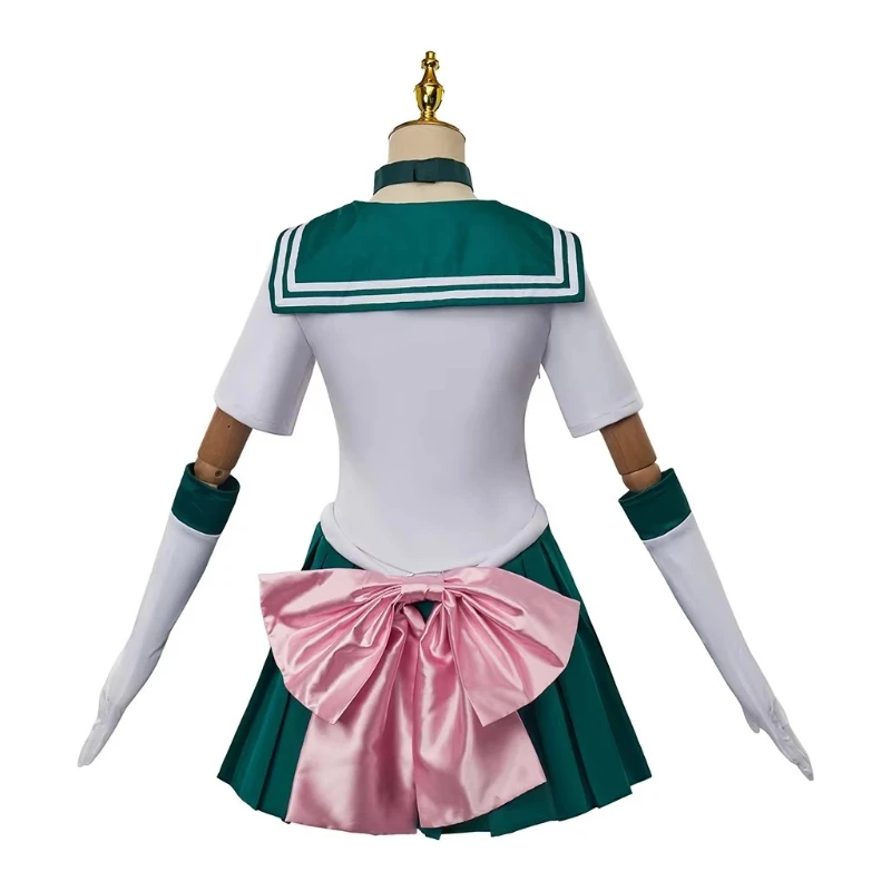 Фото В наличии Сейлор Мун Косплей Костюм Kino Makoto Sailor Jupiter Cos Многоразмерный Косплей Костюм Полный Набор Комиксов Подарок На День Рождения №2