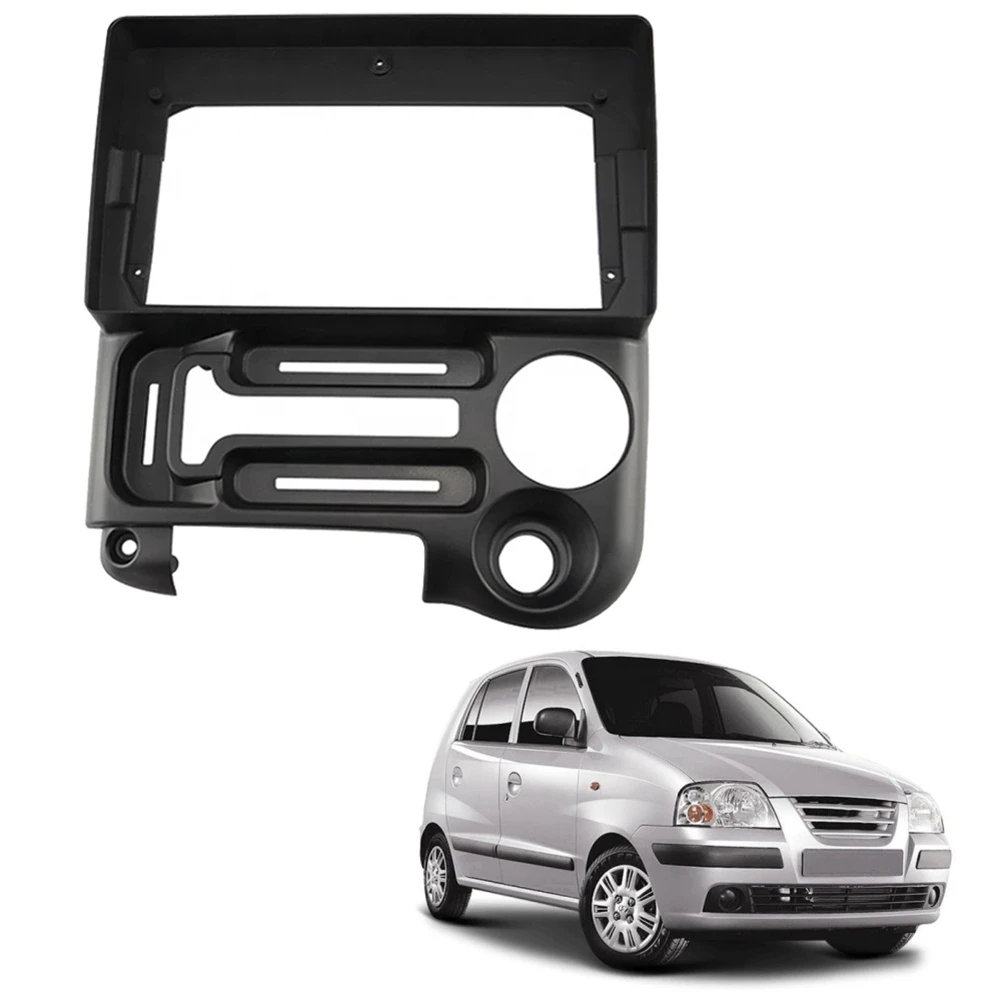 Фото Автомобильная радиоустановка Fascia ДЛЯ Hyundai Santro 2003-2005 DVD стерео рамка пластина адаптер монтаж приборной панели рамка отделка №4
