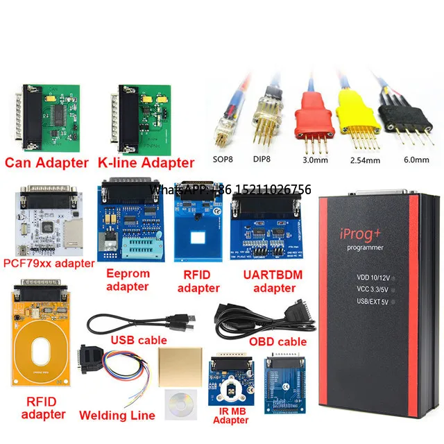 Программатор ключа ECU PROG Pro V89, программатор Iprog + Eeprom IMMO для автомобильного радио, подушки безопасности, сброс приборной панели DIGIPROG 3, лучшее качество, 2024