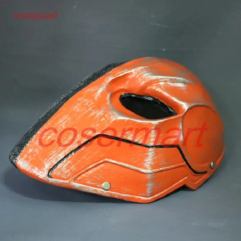 Версия Оранжевый Шлем Arkham Deathstroke Маска Реквизит для косплея Хэллоуин Usea;k6;8',