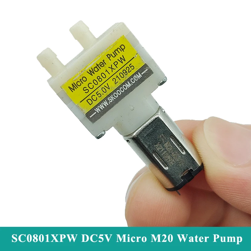 Миниатюрный водяной насос SKOOCOM SC0801XPW, 3 в, 3,7 в, 5 В