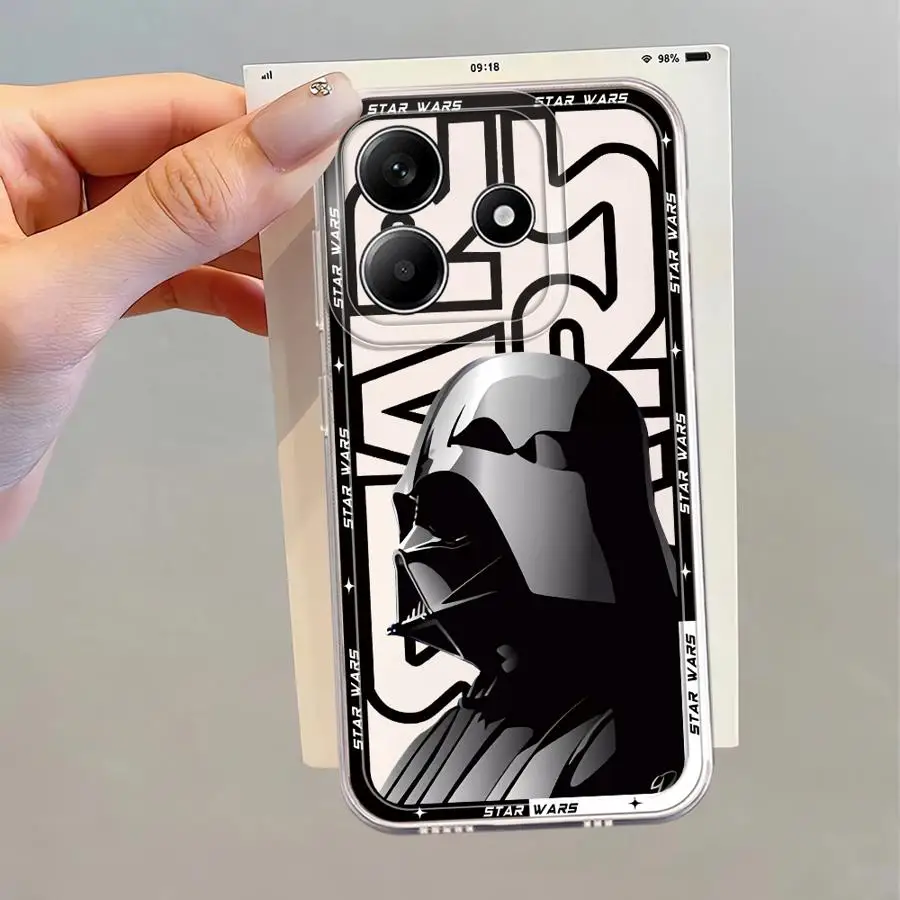 Фото Мягкий чехол для телефона Redmi Note 11S 13C 9S 14C 9 10 11 Pro 12S 12 13 14 Pro Plus A4 10Lite 10S S-Stars Wars Hero №4