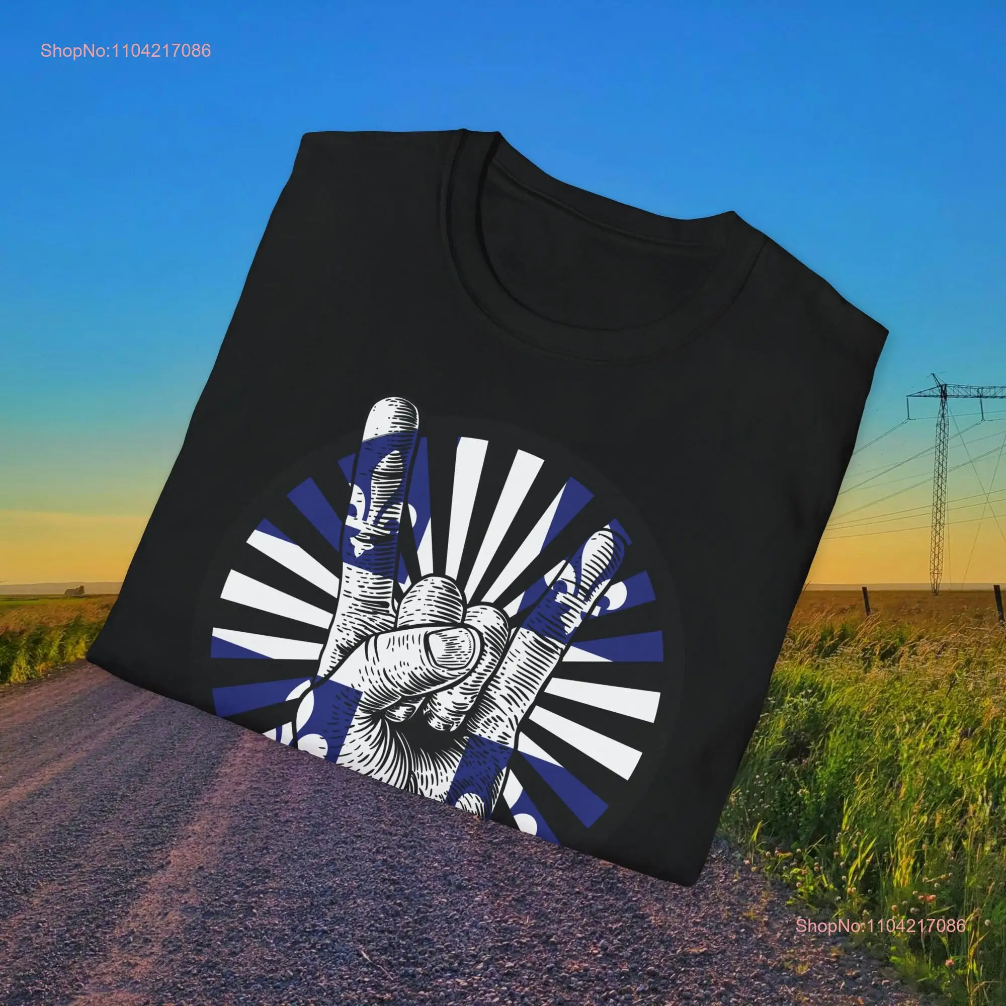 Québec T Shirt Chandail Québécois Fleur de lis Saint Jean Baptiste long or short sleeves