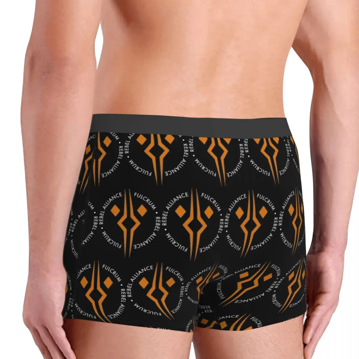 Фото Сексуальные мужские трусы-боксеры ASHOKA SILLHOUTE уникальные 14 Undies весенние носимые уникальные забавные новинки №3
