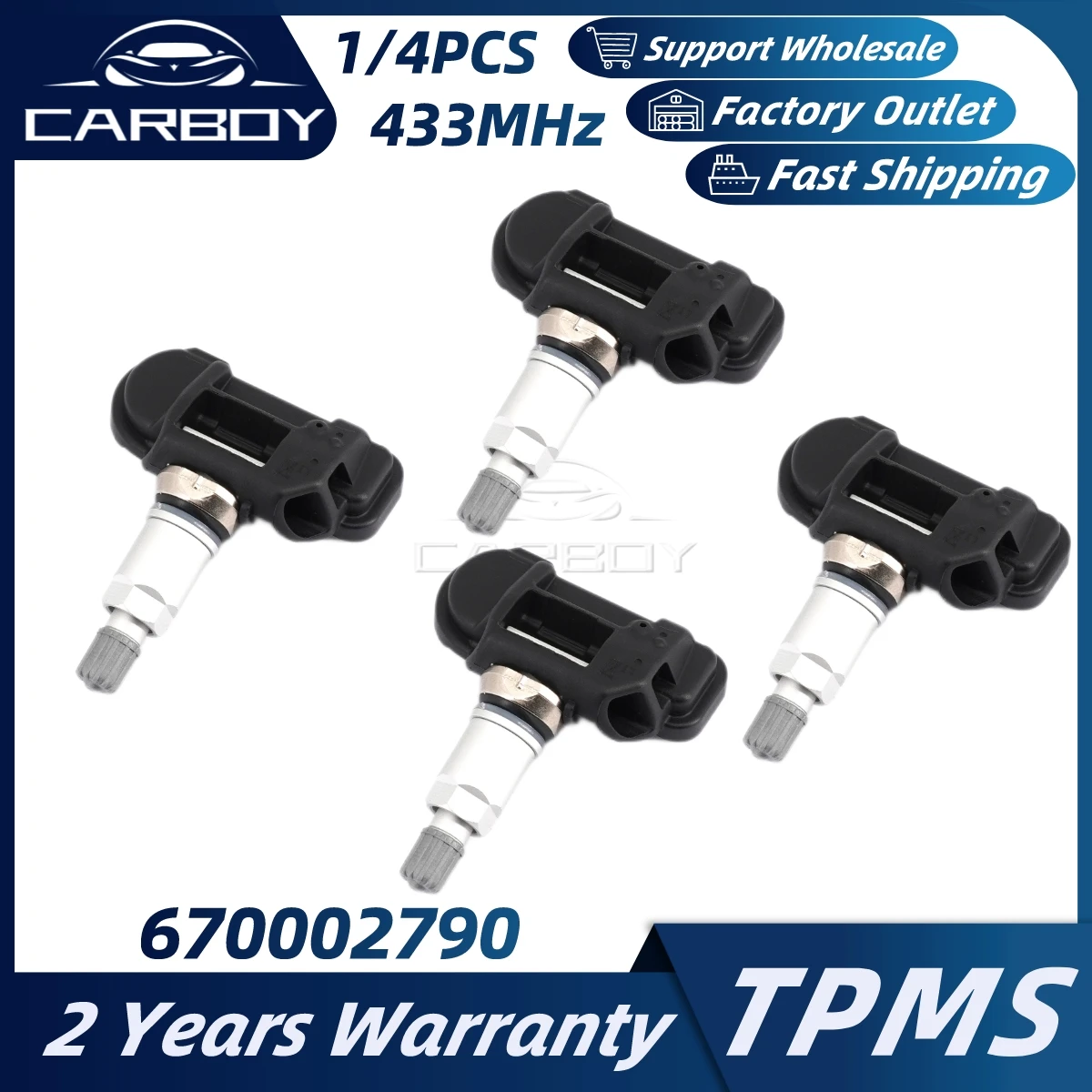 670002790 433 МГц датчик давления в шинах TPMS для Alfa Romeo C4 Citroen Jumper Fiat Ducato Maserati ghiсот Levante Peugeot