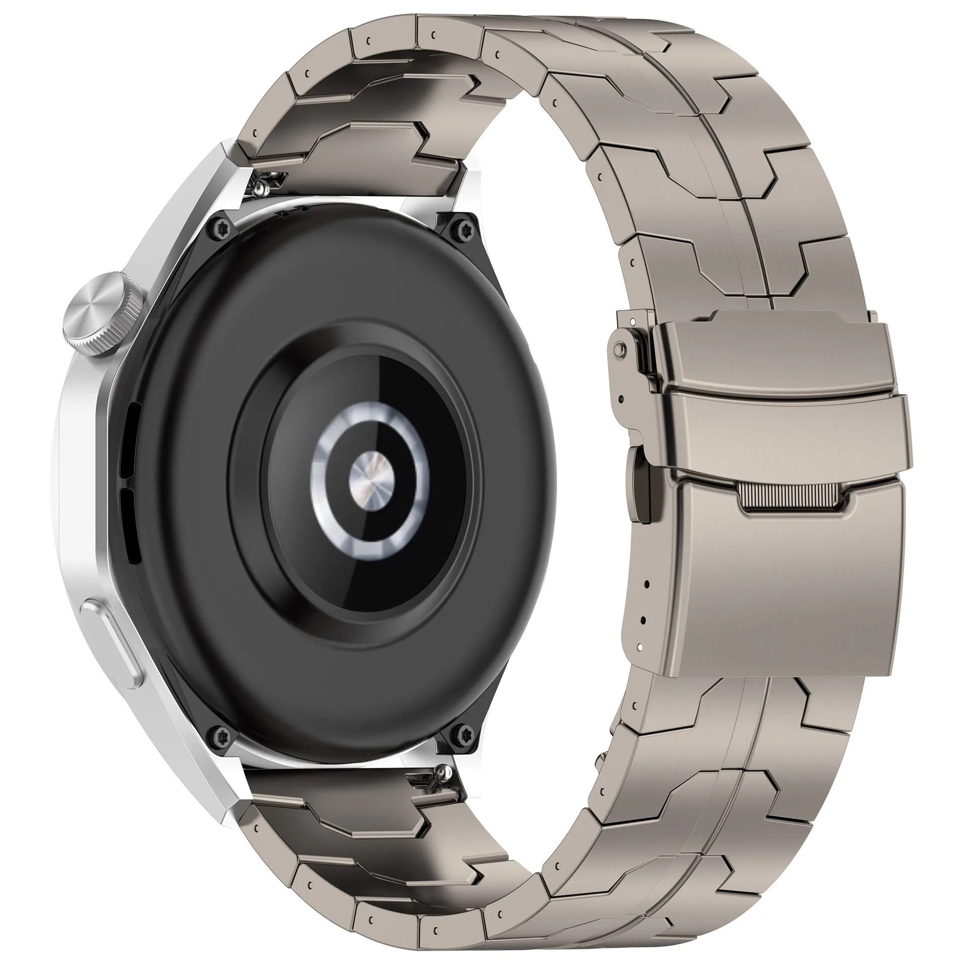 Фото Браслет титановый для HUAWEI WATCH GT 4 46 мм, роскошный металлический бизнес-браслет для Honor GS 3 Pro MagicWatch, 22 мм №5