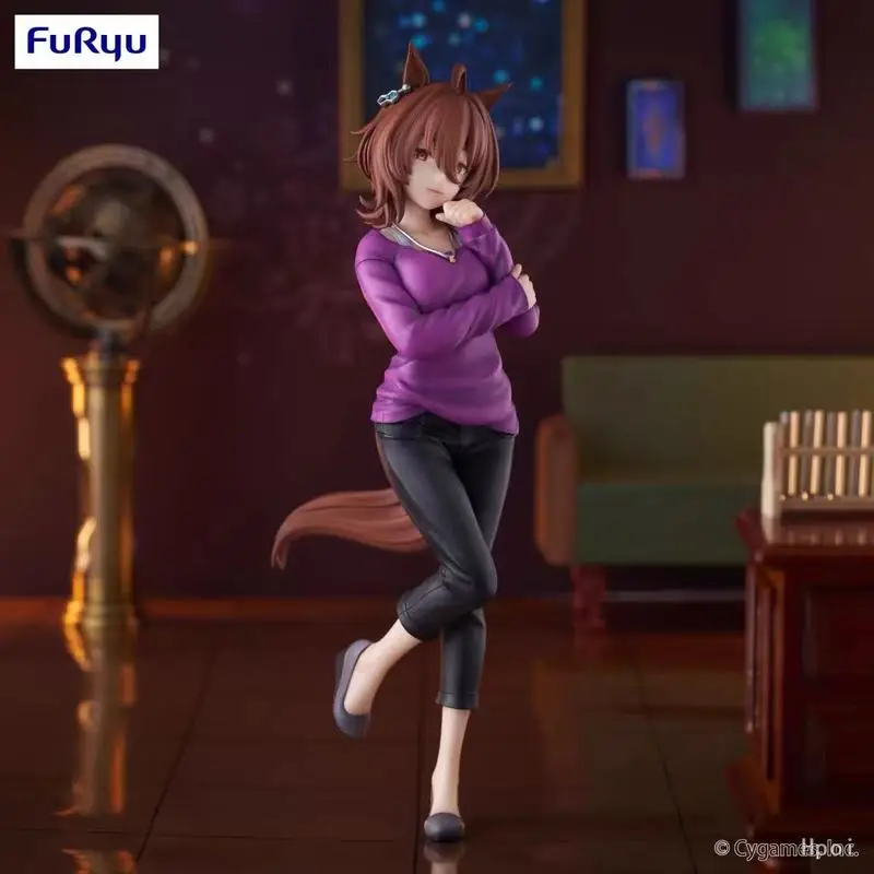 Оригинальные 21 см Furyu Trio Try It Agnes Tachyon статические продукты игрушечных моделей окружающих фигурок и красителей подарков