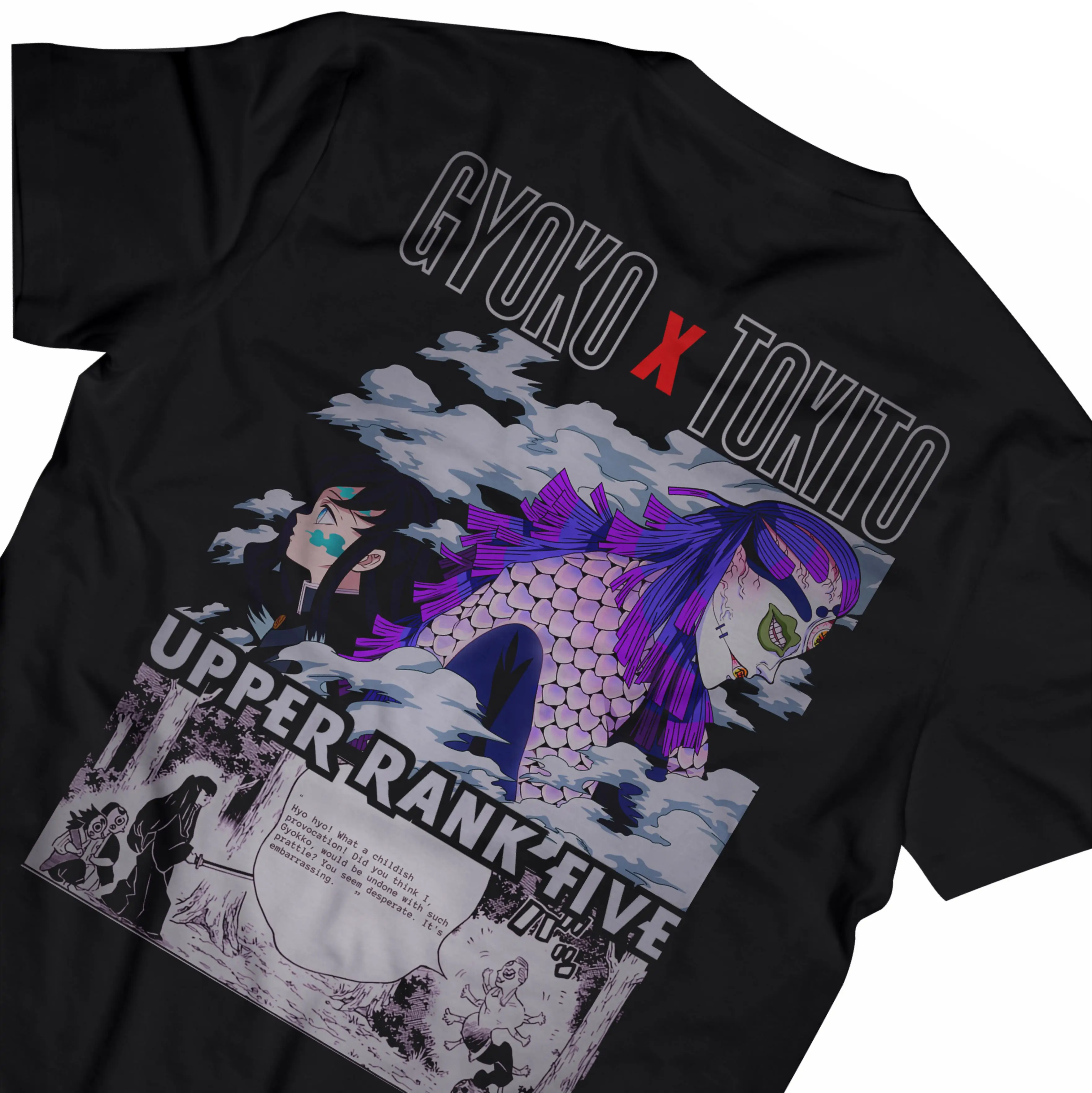 Baju аниме Jepang рассекающий демонов хлопок чесаный унисекс уличная одежда Kaos оверсайз