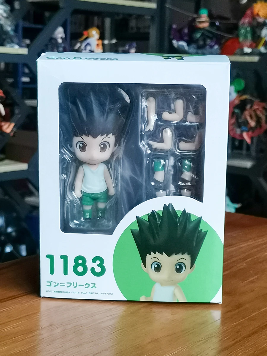 HUNTER x HUNTER Gon Freecss 1183 Killua Zoldyck 1184 Kulolo lushilufelu 1186 Q Ver. Аниме мультфильм ПВХ экшн-фигурка игрушка