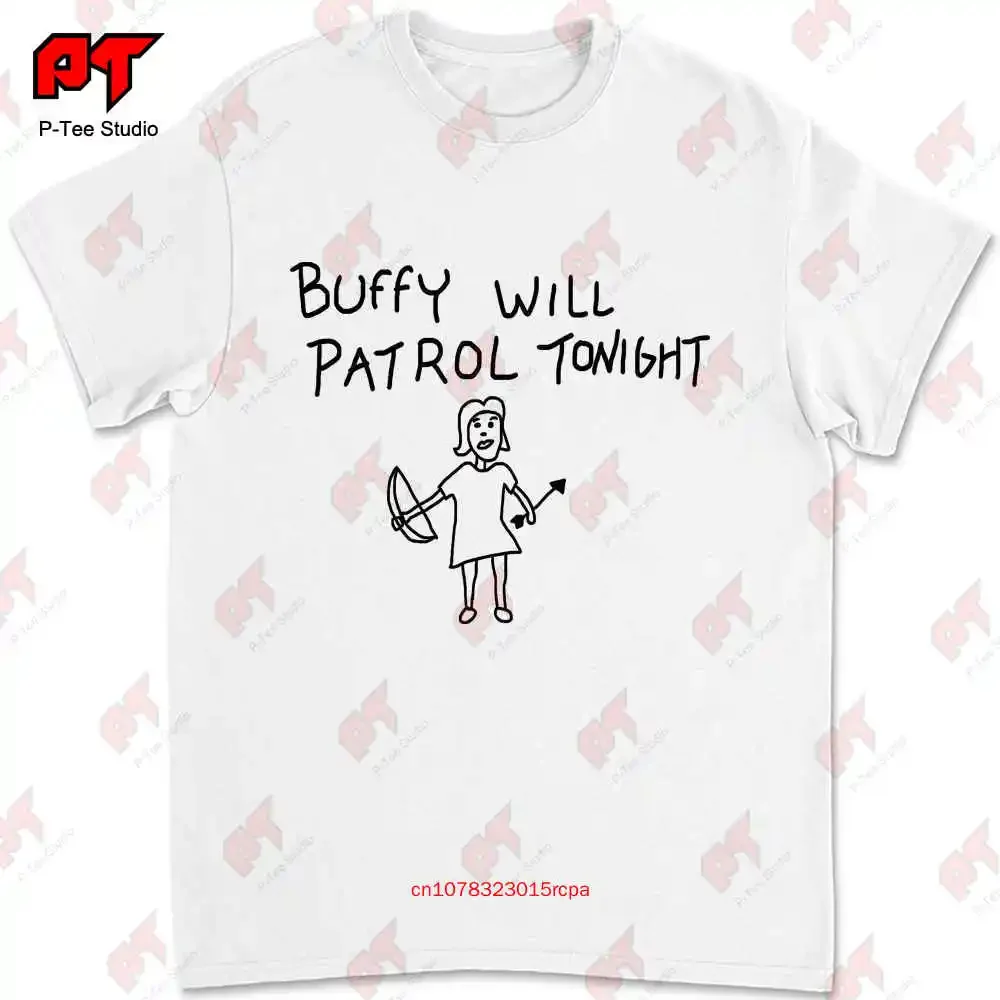 Футболка Buffy The Vampire Slayer Buffy Will Patrol Tonight LOEN