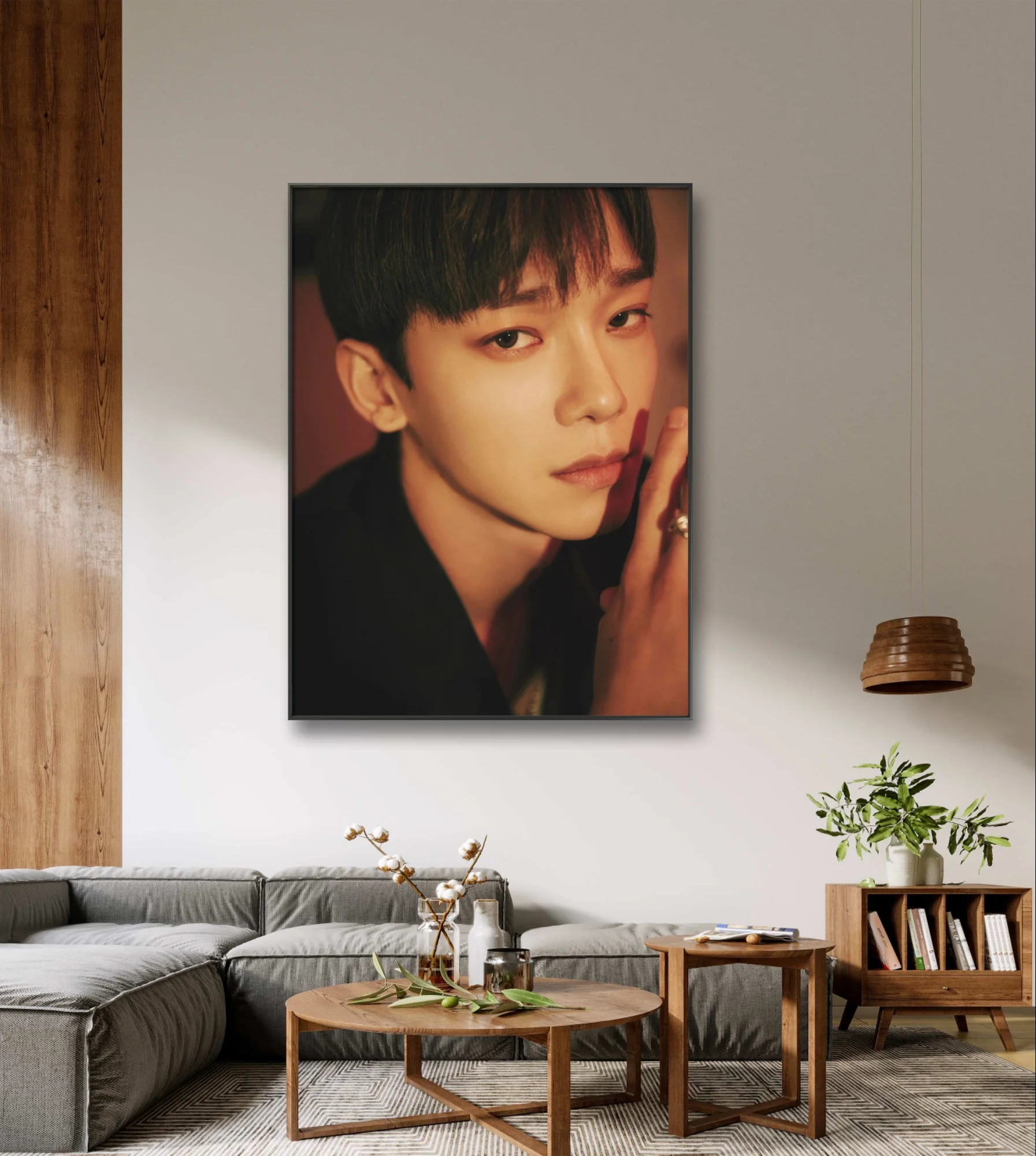 Фото Картина из страз Kpop Boy Band 5D, картина из страз, картина из страз, вышивка крестиком, ручная работа, модель SEHUN, домашняя Настенная картина, искусственный подарок №2
