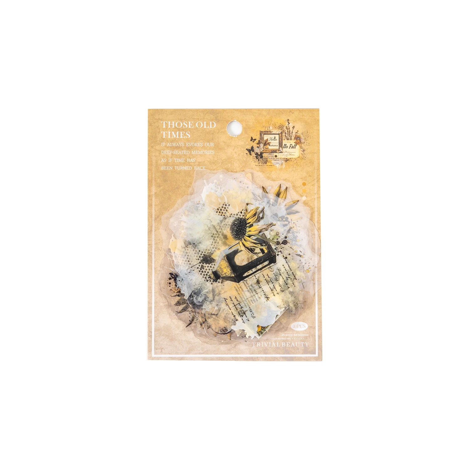 JIANWUThose Old Times Series, винтажный цветок, акварель, пятно, пейзажный материал, коллаж, наклейка для домашних животных, креативный журнал, канцелярские принадлежности (art.: 3920d178cb098) - 3920d178cb098