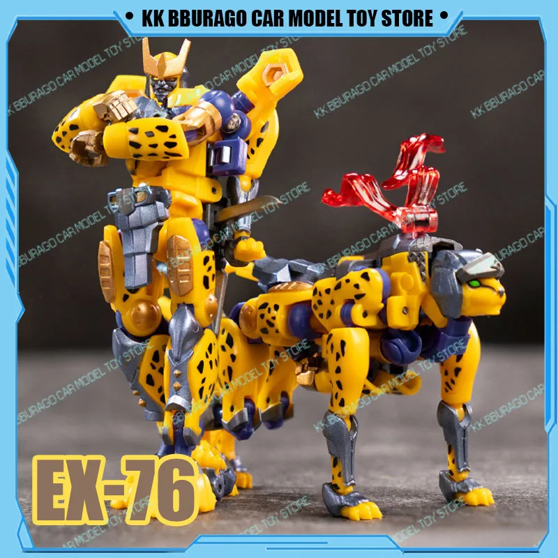 Фигурки Iron Factory Transformation Ex-76, Cheetor Raiga Samurai Series, мелкая масштабная модель меха, фигурки, игрушки, подарок ребенку