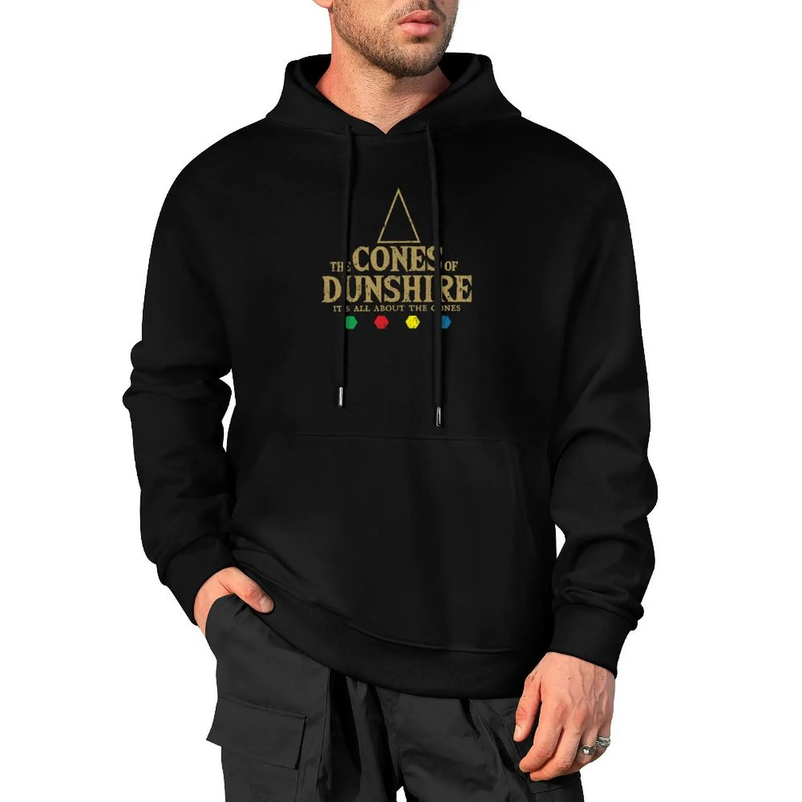 Пуловер с капюшоном Cones of Dunshire, одежда в стиле аниме, модная мужская одежда, футболки с рисунком, мужская толстовка с рисунком