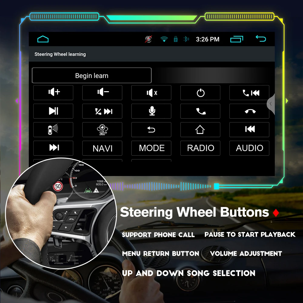 Фото Tiebro 8G + 128G Android 10 мультимедийный GPS автомобильный радиоприемник Honda CITY Ballade 2008-2014 беспроводной Carplay аудио для автомобилей Android авто №4