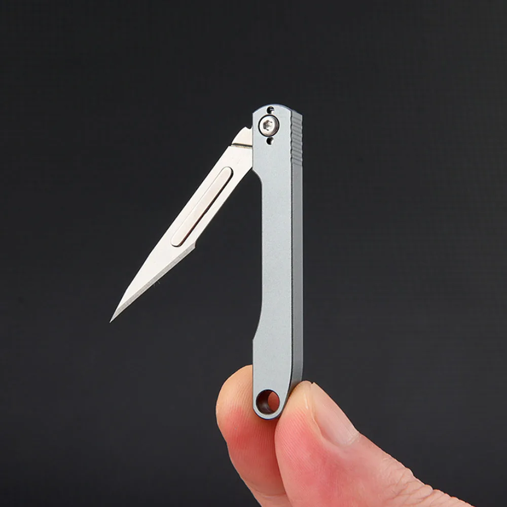 Фото EDC мини-складной нож портативный складной D2 стальной нож для самообороны из нержавеющей стали фруктовый художественный нож №2