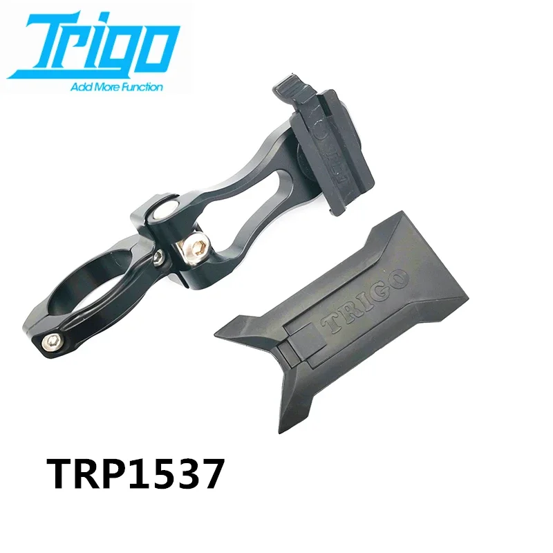 TRIGO TRP1537 Дорожный велосипед, черный руль, крепление для телефона, 22,2/25,4/31,8 мм, доступные аксессуары для велосипеда