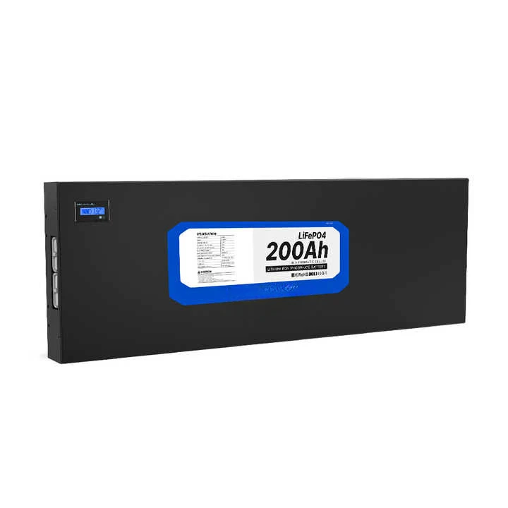 Ультратонкая литиевая батарея глубокого цикла 12 В 100 Ач 200 Ач Slimline Lifepo4 литий-железная батарея для кемпинга на колесах 4x4