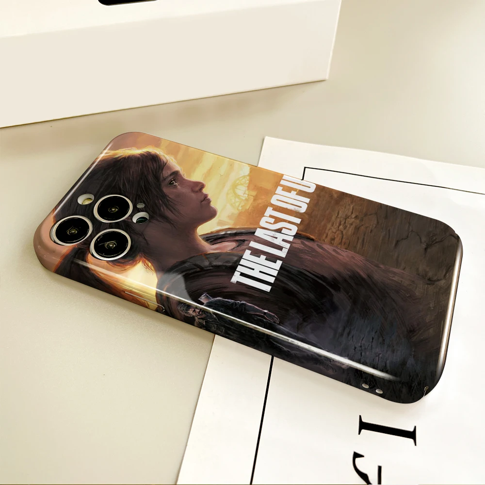Фото Чехол для телефона TV T-The L-Last of U-Us Plot для IPhone 16, 15, 14, 13, 12, 11 Plus Pro Max Mini, прочный персонализированный чехол «все включено» №4
