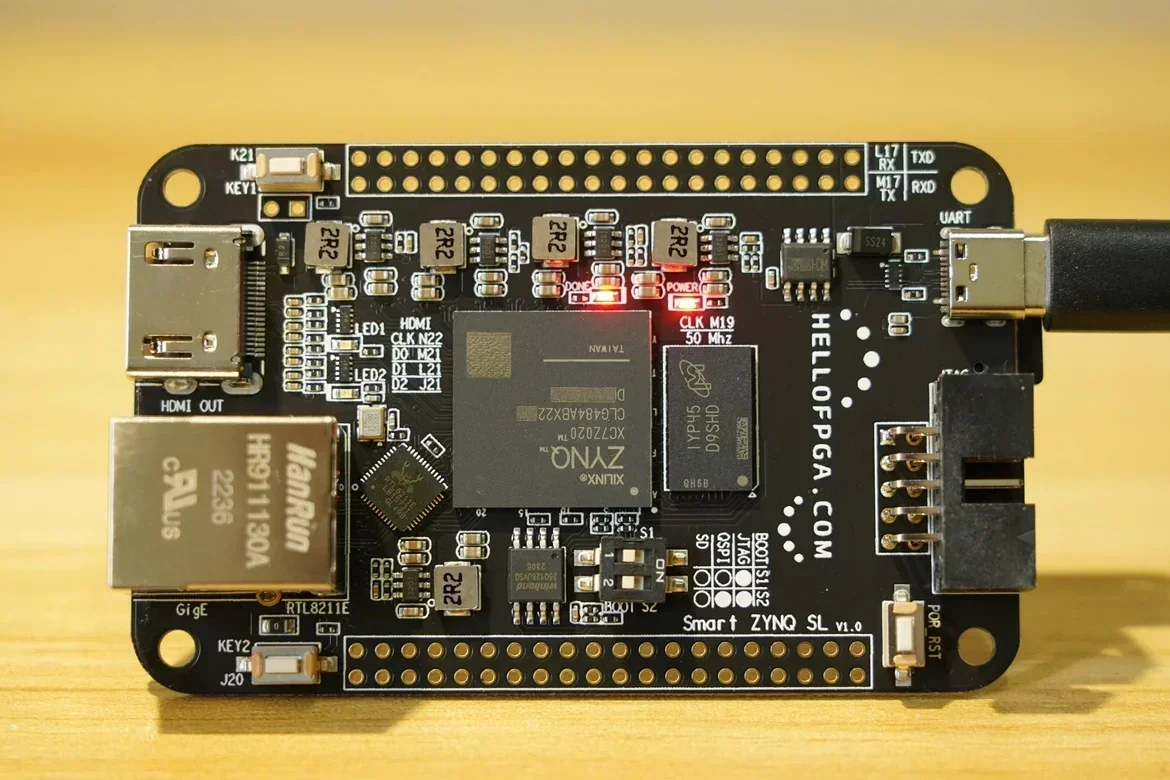 Xil-nx FPGA ZYNQ 7020. Минимальная системная плата. Макетная плата.