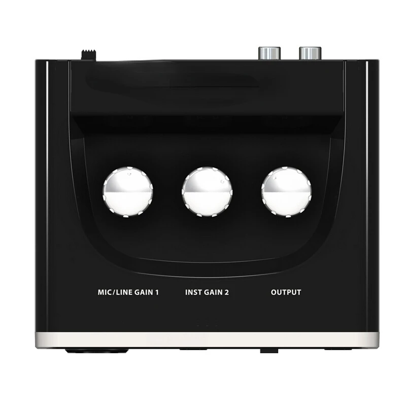 Звуковой интерфейс для Behringer U Phoria Um2, усилитель микрофона, запись гитары, внешняя звуковая карта USB