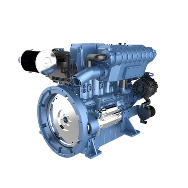 58hp 4-цилиндровый бортовой лодочный морской дизельный двигатель для яхты и Volvo Penta
