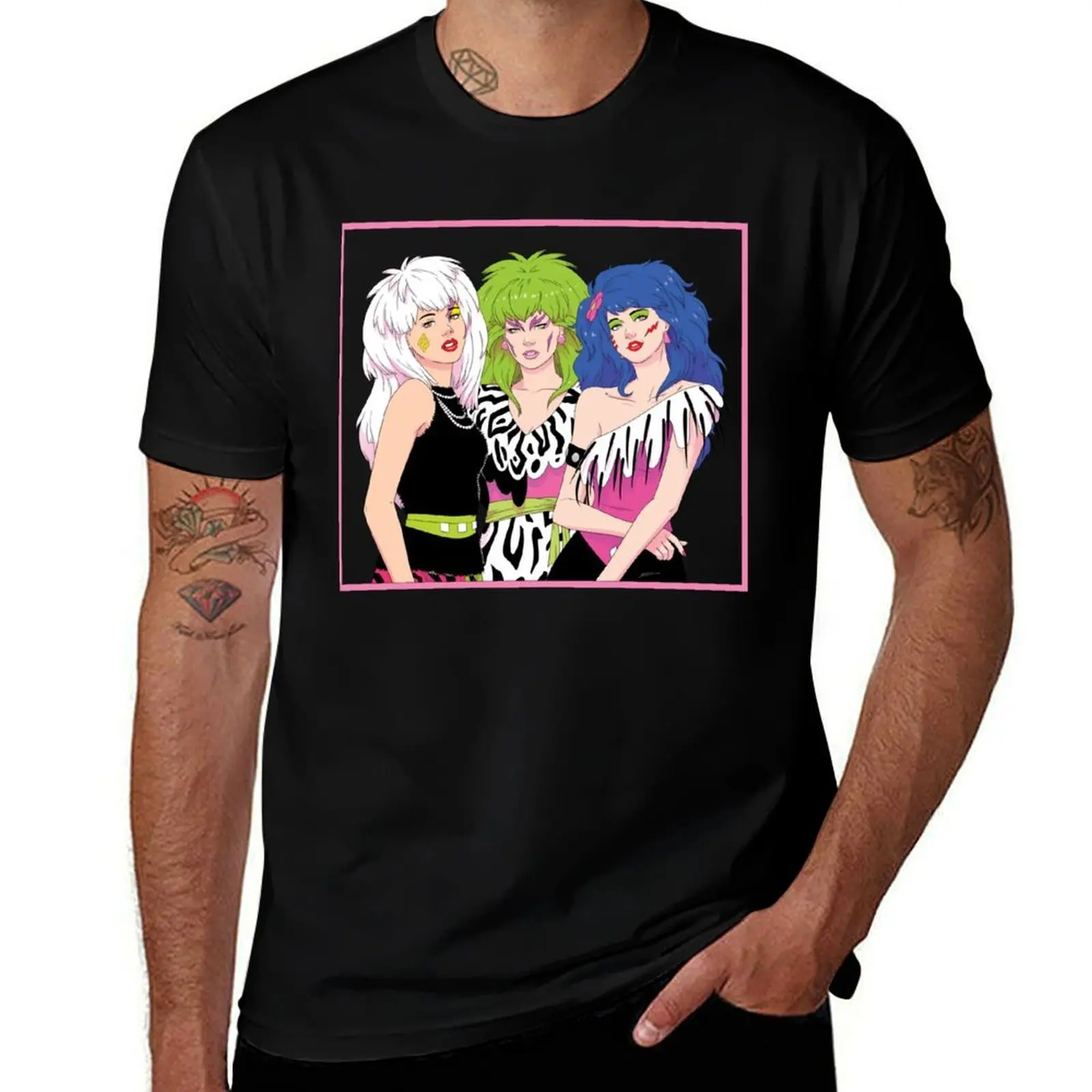 Маленькие подарки Jem And The Holograms, классическая футболка для фанатов, футбольная футболка с графикой Louboutins, мужские белые футболки