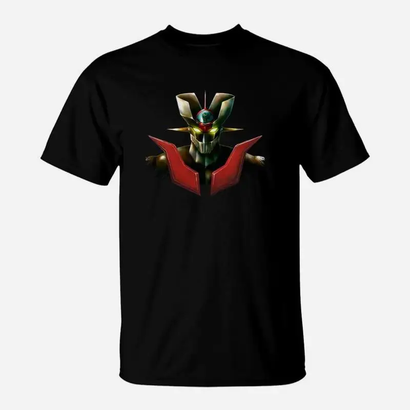 Mazinga Z-футболка Robot Anni '80, милые топы, футболки, персонализированная милая одежда, мужские винтажные футболки
