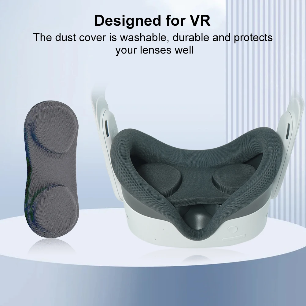 Крышка объектива VR с защитой от царапин, защитная крышка для объектива VR, защита объектива для Meta Quest 3S/3/2/Pico4 Ultra VR, аксессуары