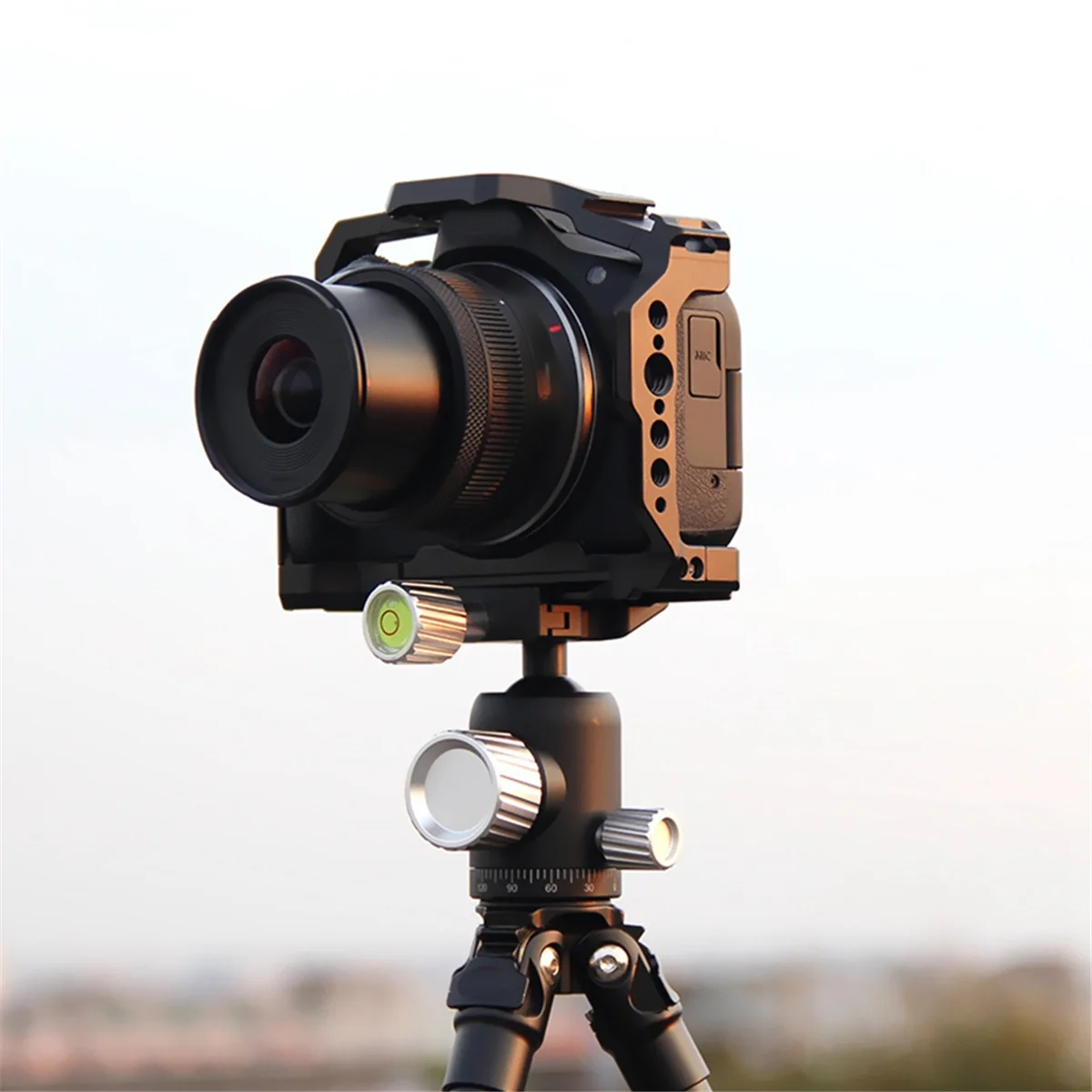 Держатель для камеры Canon EOS R50 защитная рамка удлинитель Холодный башмак DSLR штатив стабилизатор держатель