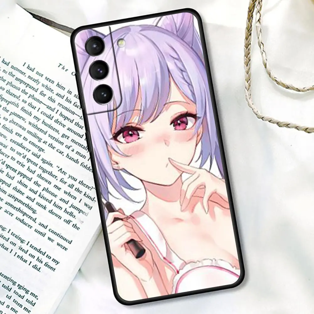 Фото Чехол Zerochan Anime-E Myo Samsung для Galaxy S7 S8 S9 S10e S21 S20 Fe Plus Note 20, Ультратонкий Мягкий силиконовый чехол №3