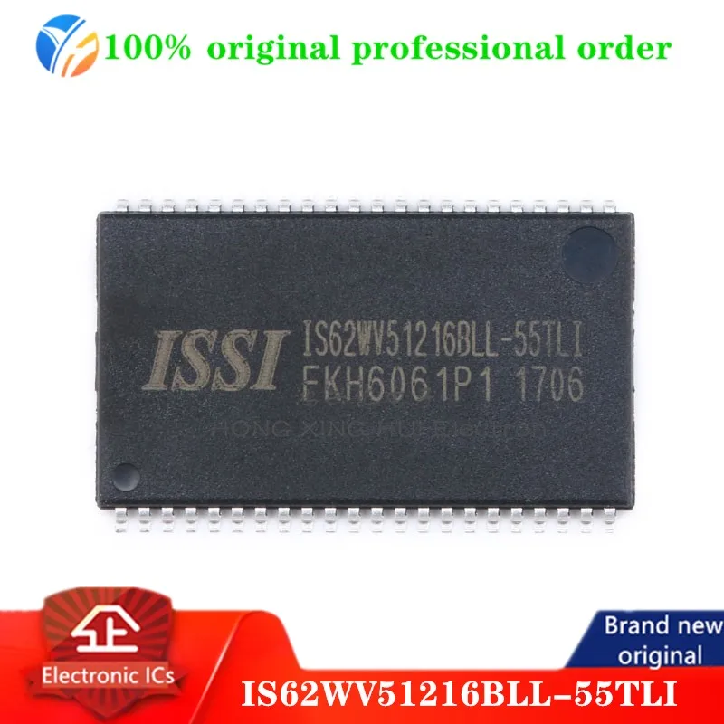 100% Оригинальный телефон, оригинальный телефон, чип Async Single 3,3 V 8M-bit 512K x 16 55ns, 44-контактный телефон