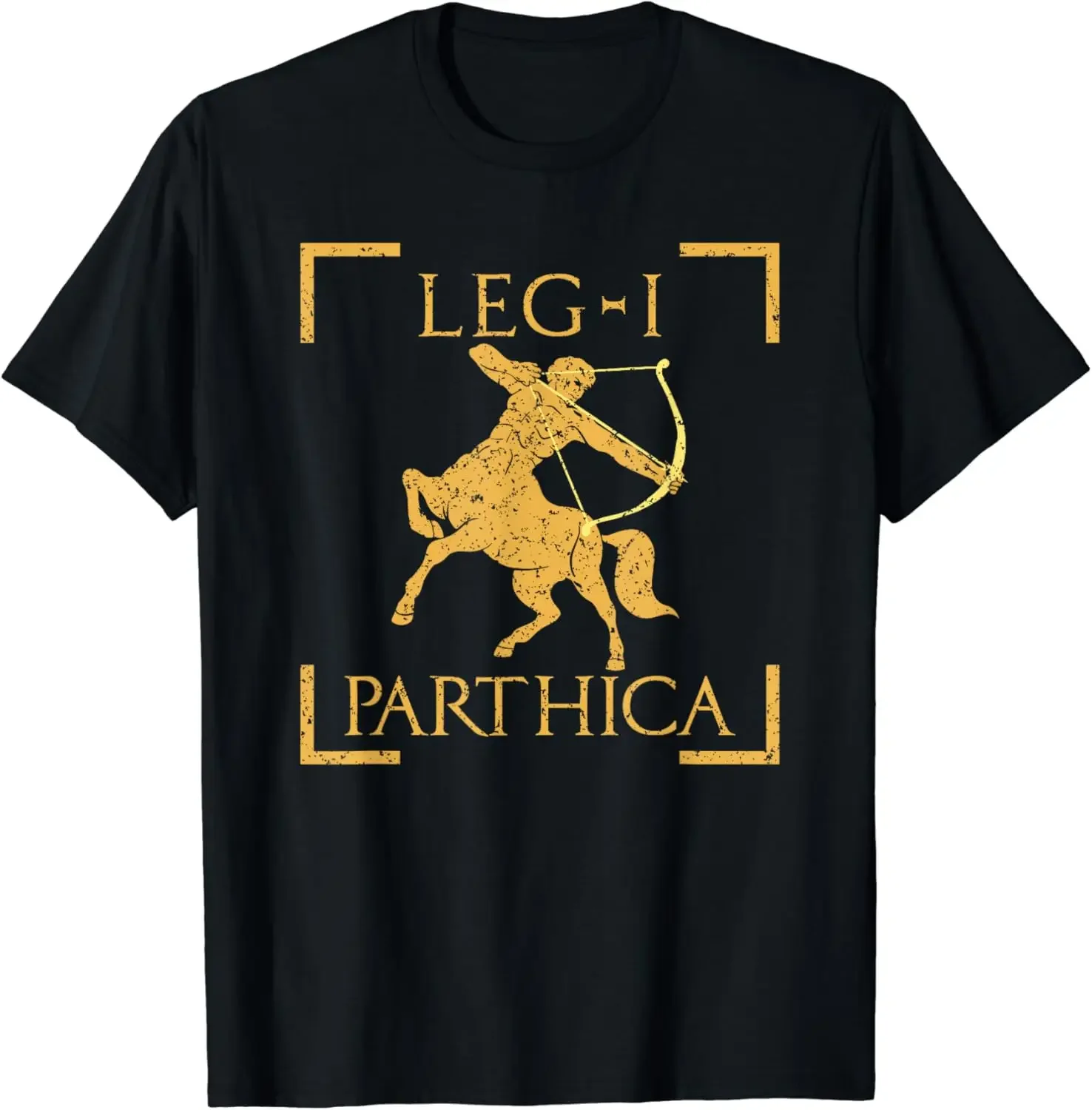 Футболка Legio I Parthica Centaur с эмблемой римского легиона, 100% хлопок, повседневная мужская футболка с круглым вырезом и коротким рукавом, размер S-3XL