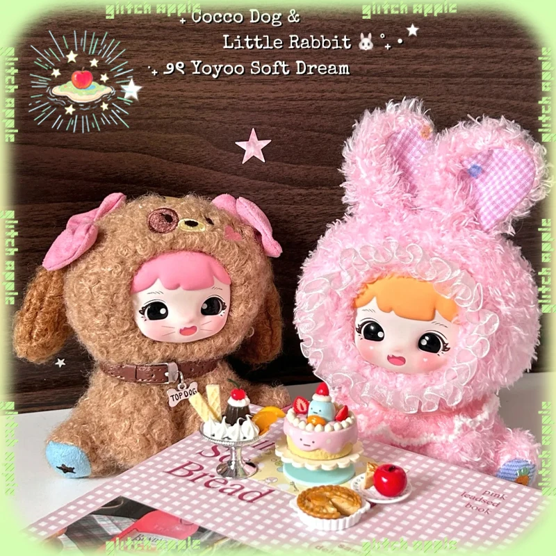 Оригинальный Onecosmo Yoyoo Soft Fufu Dream Blind Box Vol 1, виниловый плюшевый кулон для лица, модные игрушки, фигурки, орнамент, подарок для девочки