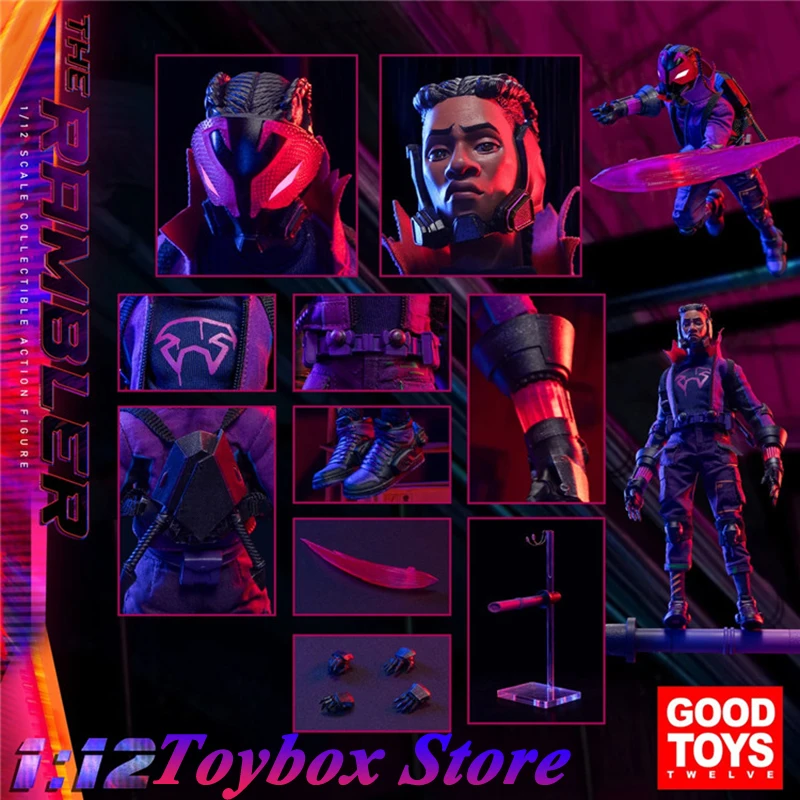 GOOD Toys DG002 1/12 Spider Hero Series Фиолетовый Рамблер Коллекционная фигурка 6 дюймов Полный набор Аниме Солдат Лучшая коллекция