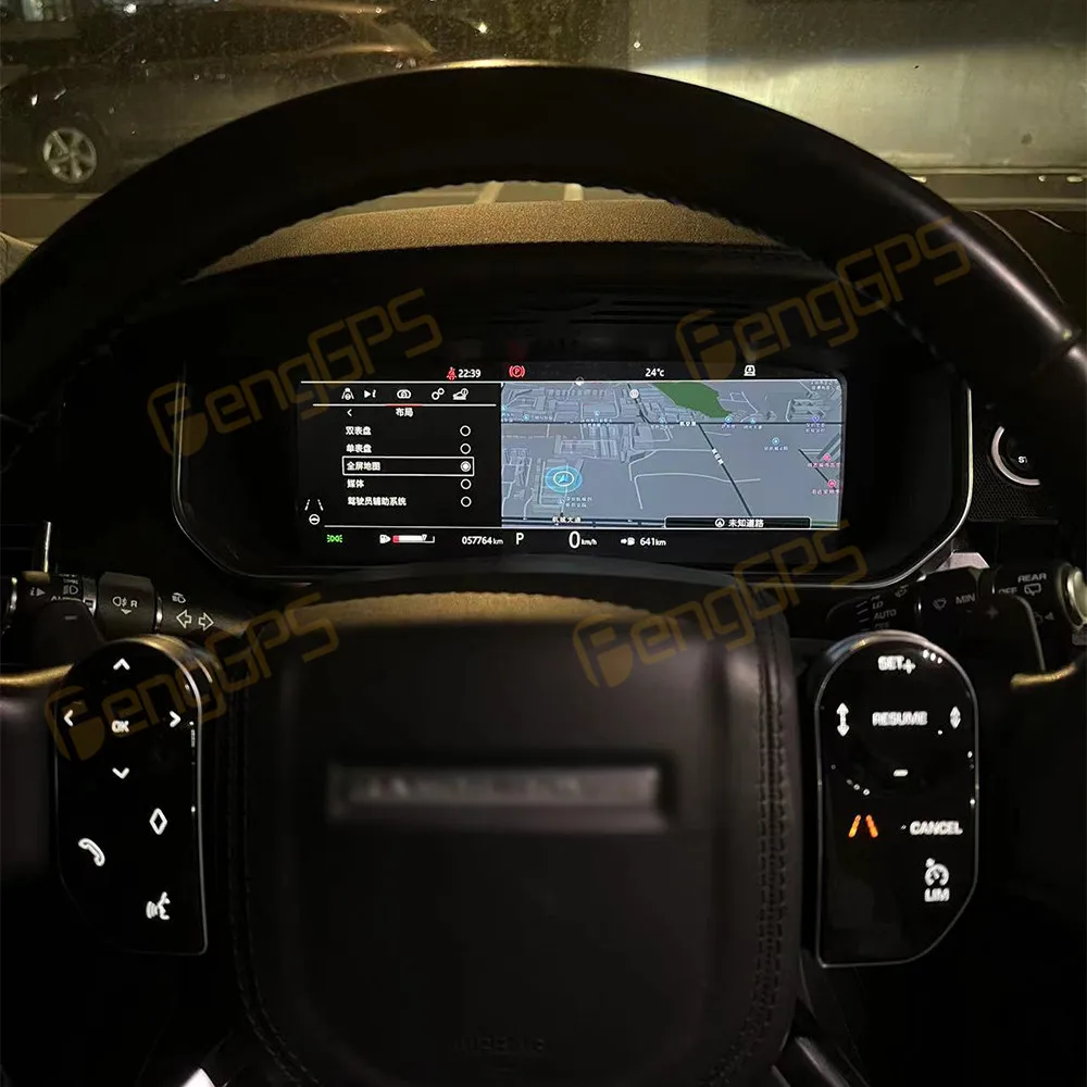 Фото Цифровой кластер для Land Rover Range Rover Vogue Sport 2013-2017, автомобильный ЖК-дисплей, приборная панель, виртуальный CockPit, измеритель скорости, приборная панель №3