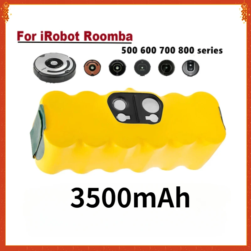 Bonadget для IRobot Roomba500, аккумулятор 14,4 В, 3500 мАч для пылесоса Roomba 500, 600, 700, 800, 900, перезаряжаемая батарея