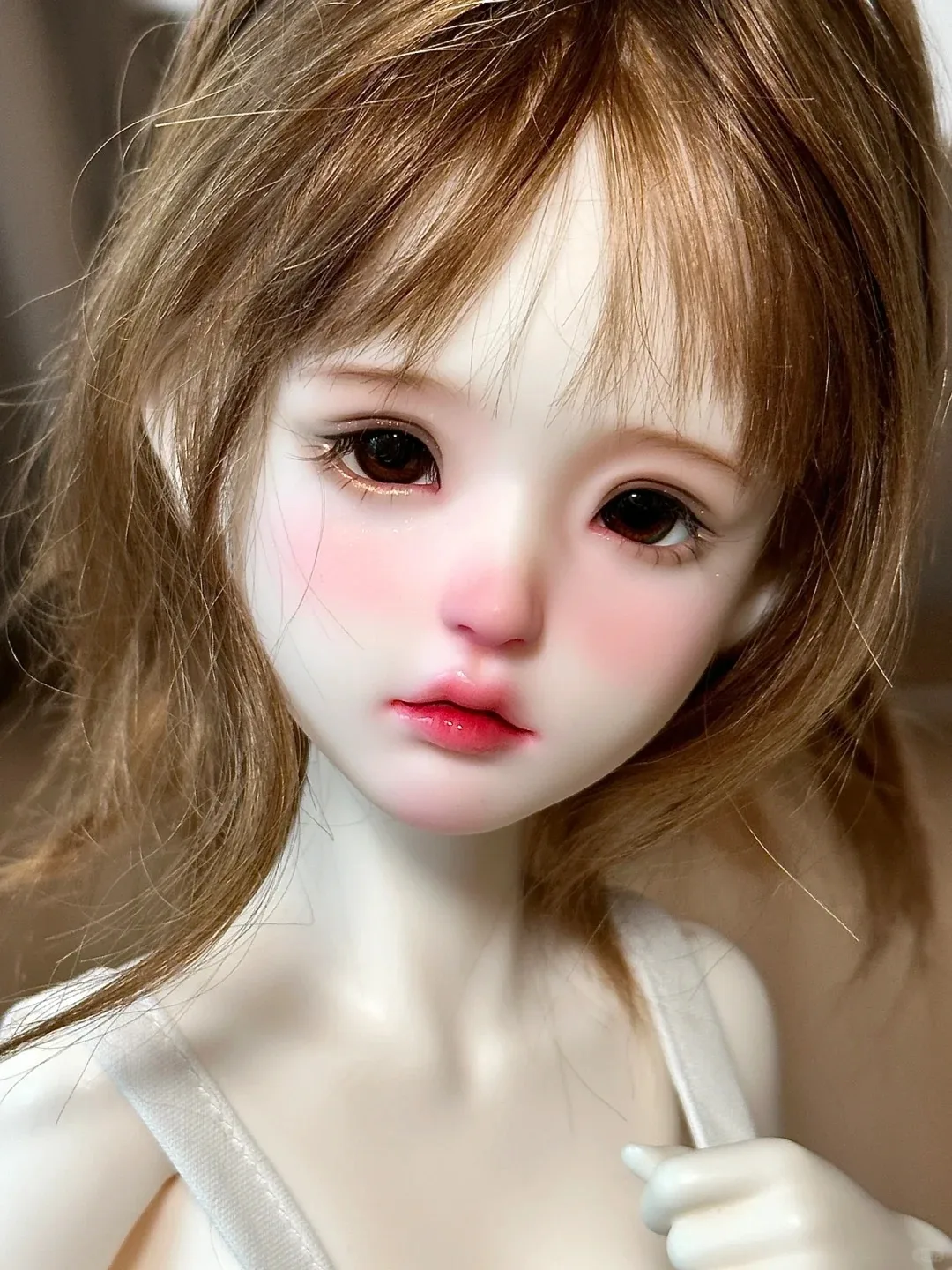 Новая кукла BJD 1/4 Mengmeng Cut Girl, высококачественная фигурка, совместные новые игрушки, искусственные куклы на складе, макияж