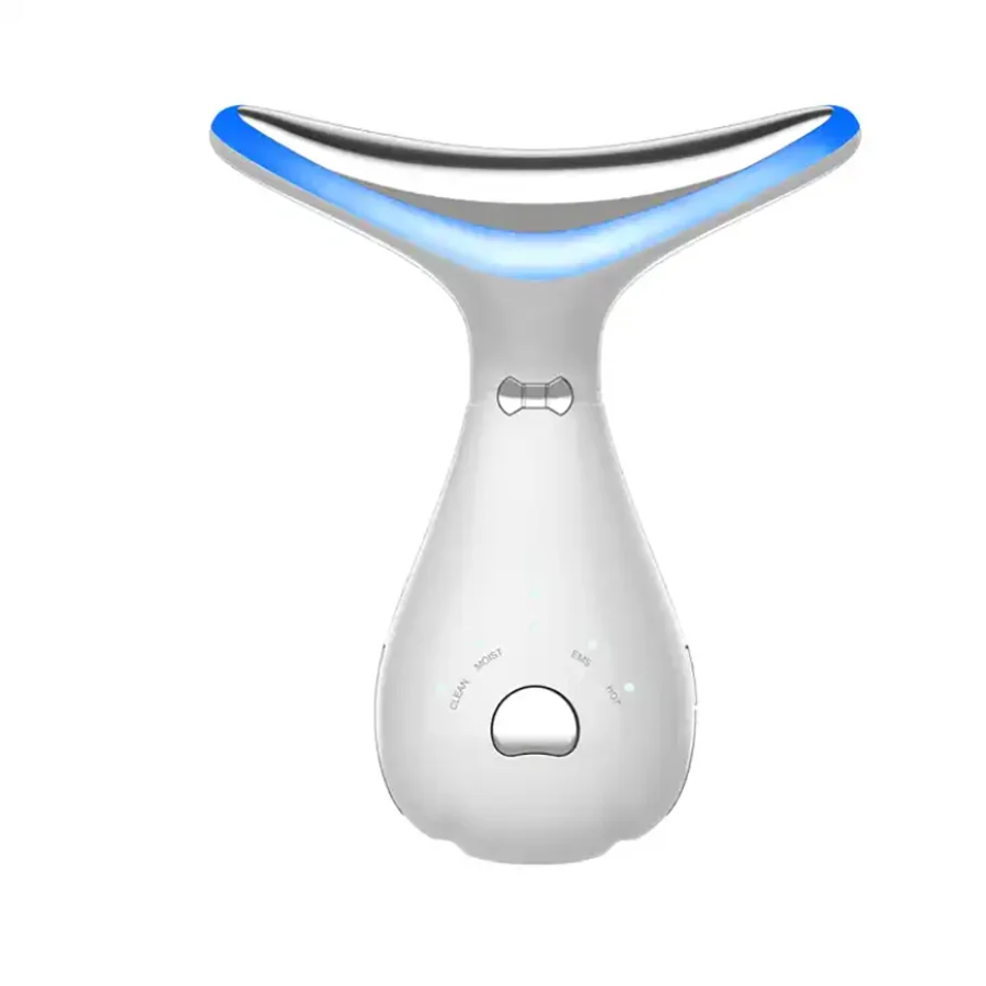 3-режимный Ems Mini Red Led Light Therapy Массажер для лифтинга лица и шеи для домашнего использования