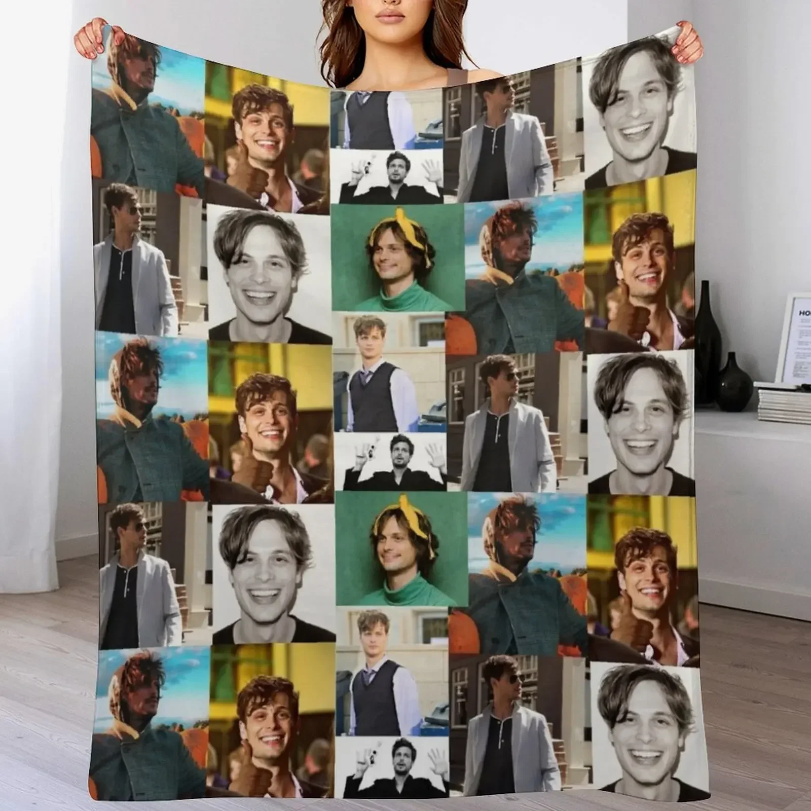 Одеяло Matthew Grey Gubler, фланелевое теплое зимнее одеяло