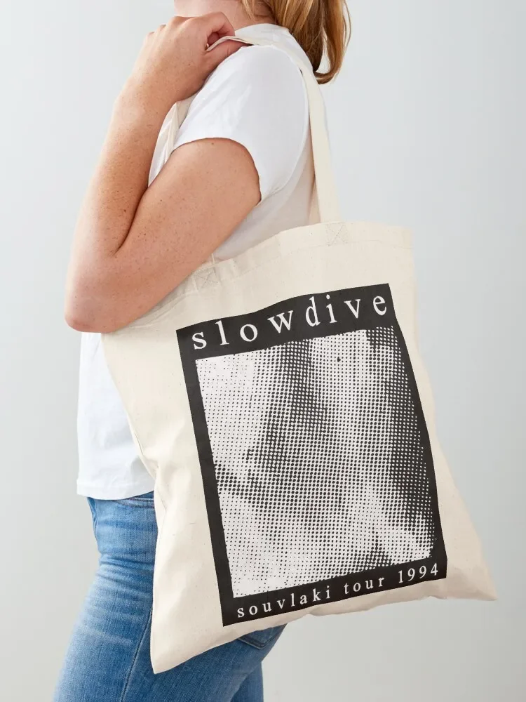 Slowdive Band Souvlaki Tour 1994, большая сумка, сумки большого размера, тканевая сумка на заказ, парусиновая сумка, роскошная женская сумка