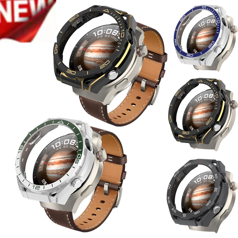 Полый чехол для ПК для Huawei Watch GT4 Pro/Watch 4, чехол для Ultimate, защитный чехол для ПК, чехол-бампер, аксессуары