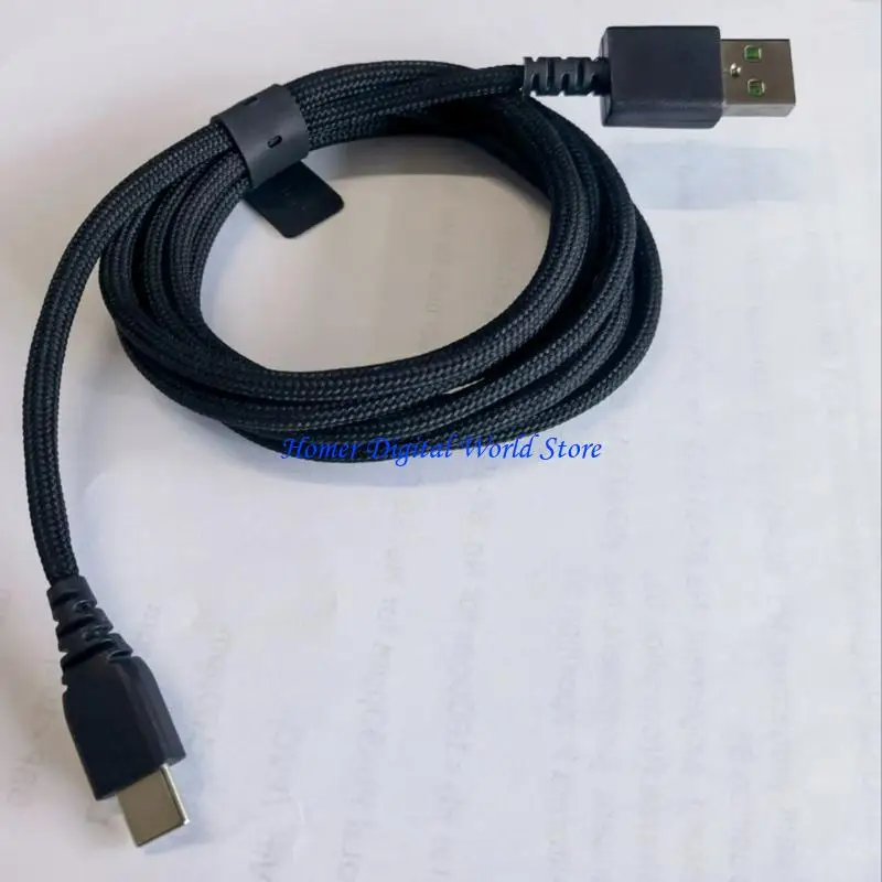 Фото H55F USB C TO USB -зарядка кабеля для Viperv2 Deathadder V3PRO/Basilisk V3Pro Wireless Gaming Mouse №4